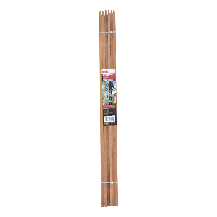 BOND HARDWOOD STAKE 3FTX1-2IN 6-6PK