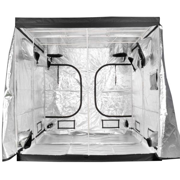 iPower 80"x80"x80" Hydroponic Water-Resistant Grow Tent with Removable Floor Tray for Indoor Seedling Plant Growing