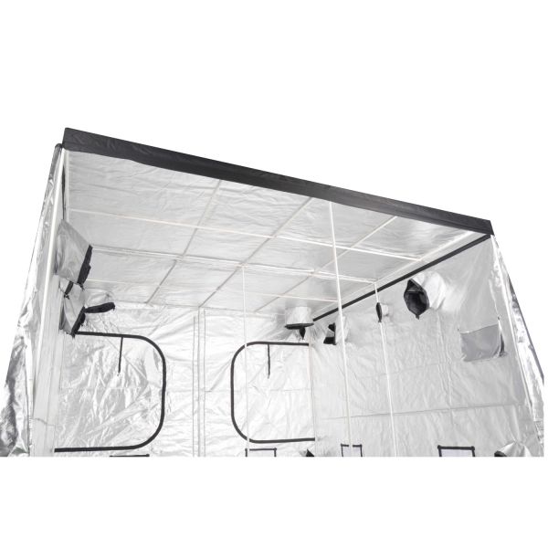 iPower 120"x120"x78" Hydroponic Water-Resistant Grow Tent with Removable Floor Tray for Indoor Seedling Plant Growing