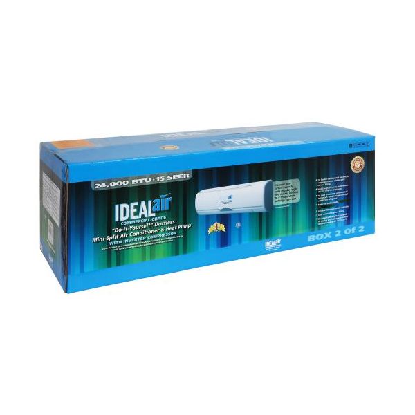 Ideal-Air Mini Split Heat Pump 24,000 BTU 15 SEER - DIY