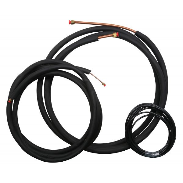 Mini Split Line Set - 1-4 in x 5-8 in - 25 ft for 2 and 3 Ton Single Zone