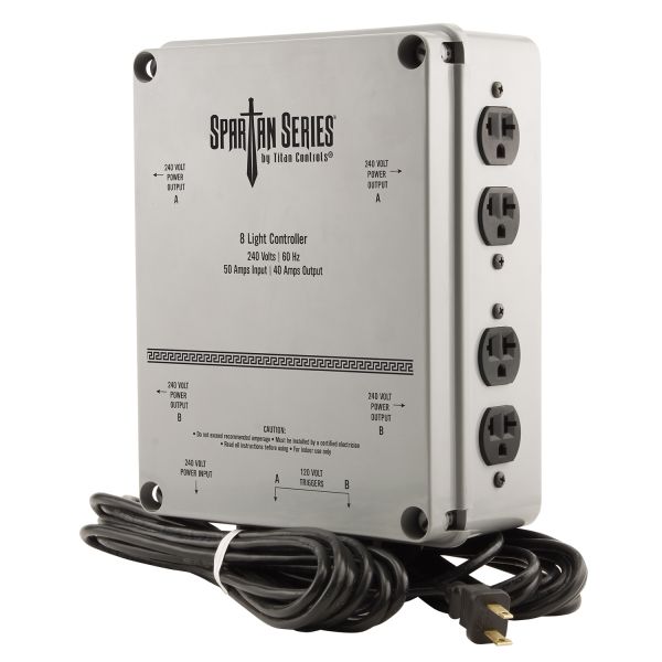 Titan Controls - Spartan Series 8 Light Controller - 240 Volt