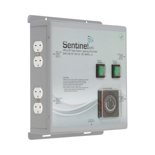 Sentinel GPS HPLC-8T High Power Lighting Controller 8 Outlet with Integrated Timer