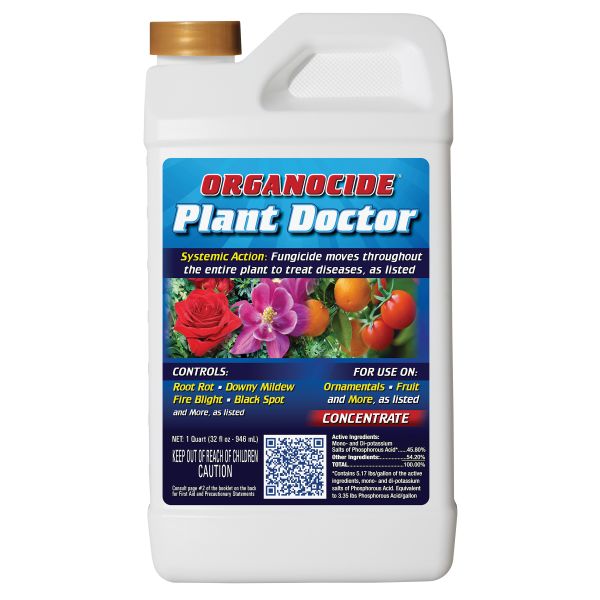 Organocide Plant Doctor Systemic Fungicide Conc. Quart