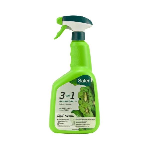 Safer 3-in-1 Garden Spray II RTU Quart