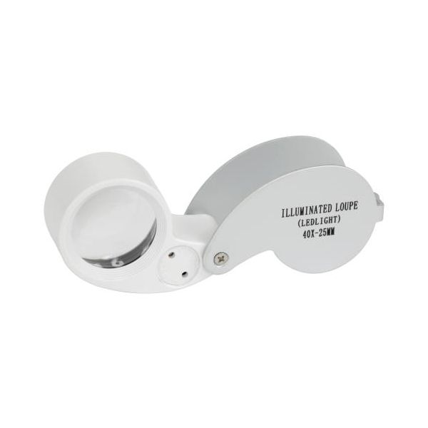 Grower's Edge Illuminated Magnifier Loupe 40x