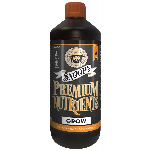 Snoop's Premium Nutrients Grow A Non-Circulating 1 Liter (Soil and Hydro Run To Waste)