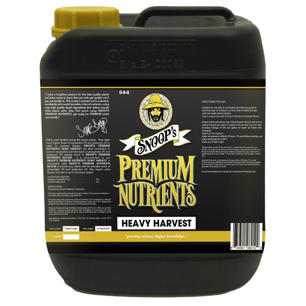 Snoop's Premium Nutrients Heavy Harvest 20 Liter