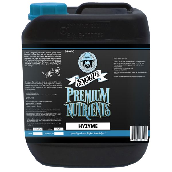 Snoop's Premium Nutrients Hyzyme 10 Liter