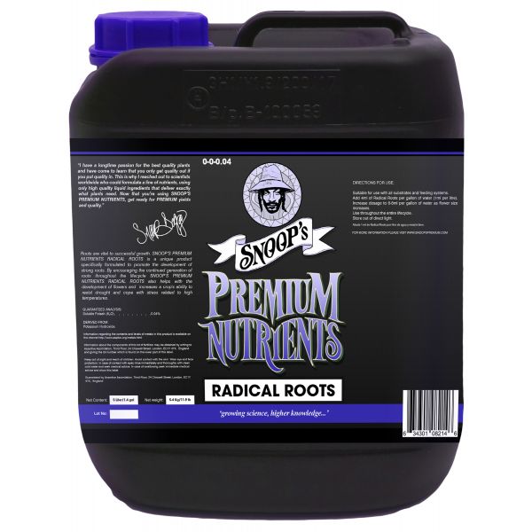 Snoop's Premium Nutrients Radical Roots 5 Liter