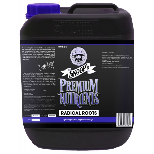 Snoop's Premium Nutrients Radical Roots 20 Liter