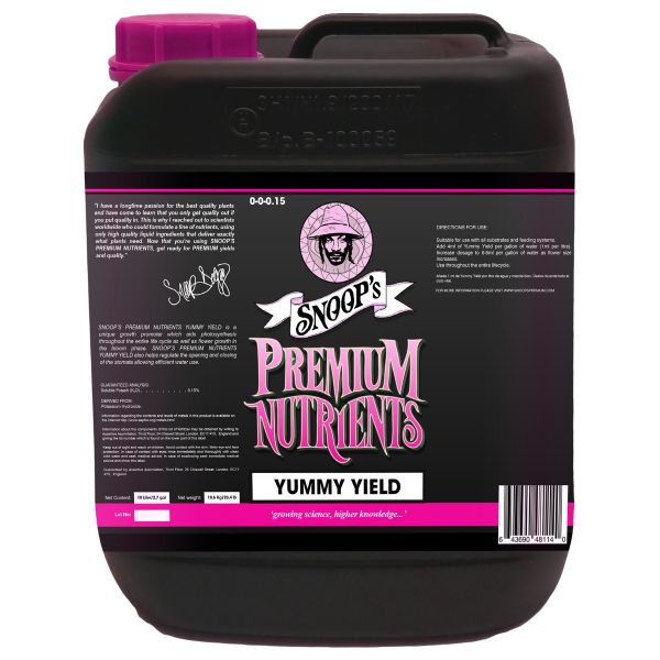 Snoop's Premium Nutrients Yummy Yield 10 Liter