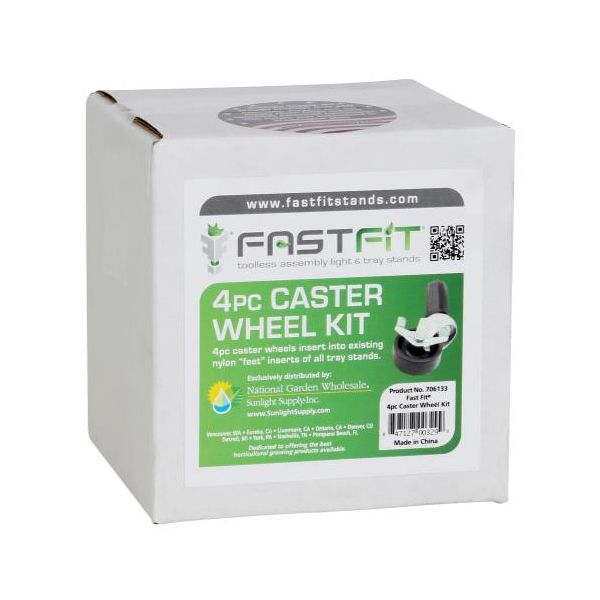 Fast Fit Caster Wheels - 4 pc