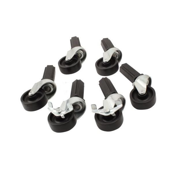 Fast Fit Caster Wheels - 6 pc