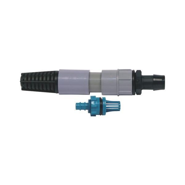 Hydro Flow Gray & Teal Fitting Kit Adapter