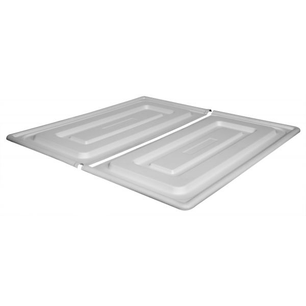 Flo-n-Gro 70 Gal Res Lid (2 Pieces) - White