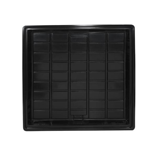 Duralastics Black Grow Tray, Inner Dimension (4 ft x 4 ft)