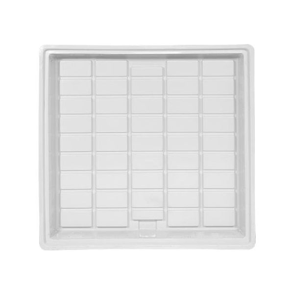 Duralastics White Grow Tray, Inner Dimension (4 ft x 4 ft)