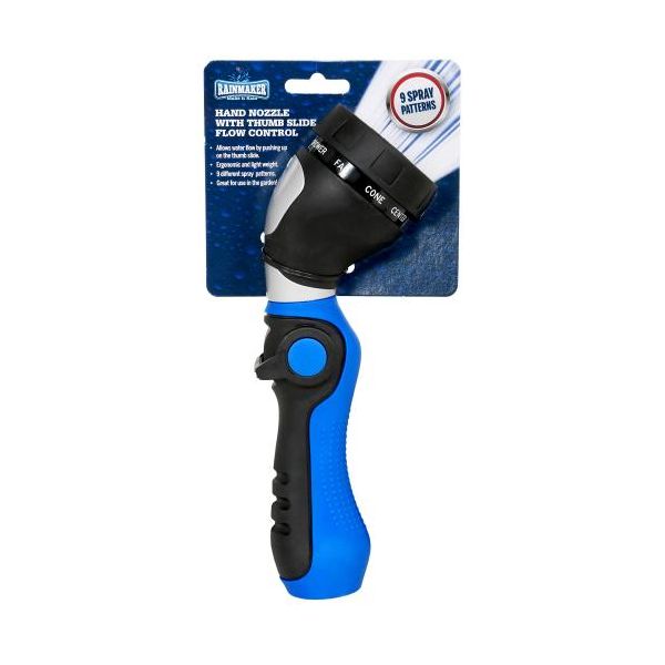 Rainmaker Hand Nozzle w- Thumb Slide Flow Control