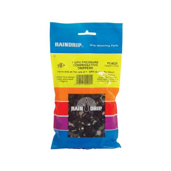 Raindrip 1 GPH Dripper Bag, Pack of 25 Pieces