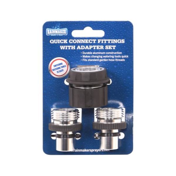 Rainmaker Quick Connect w- Adapter Set (3 pcs)