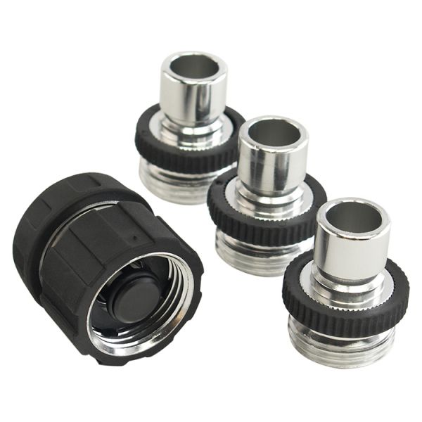 Dramm Aluminum Quick Disconnect Fitting System - 4 Parts