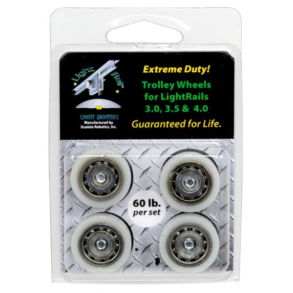 LightRail Heavy Duty Trolley Wheel Replacement Kit