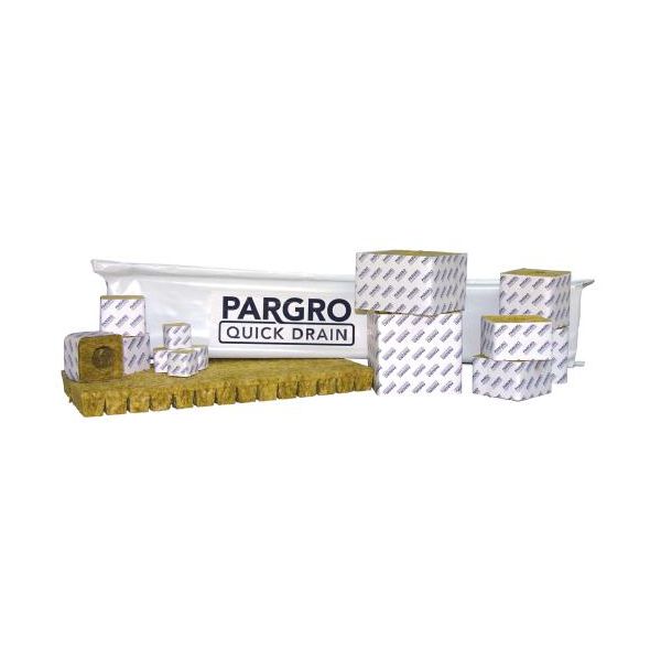 Grodan Pargro QD - 1.5 in Plug (1.5 in x 1.5 in x 1.5 in), 1372 Cubes