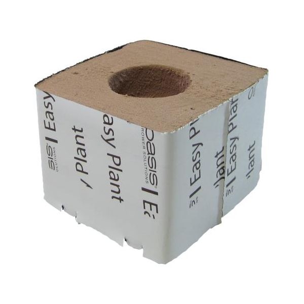 Oasis Easy Plant Block - 4 in x 4 in x 3 in - 1.75 in Hole Diameter