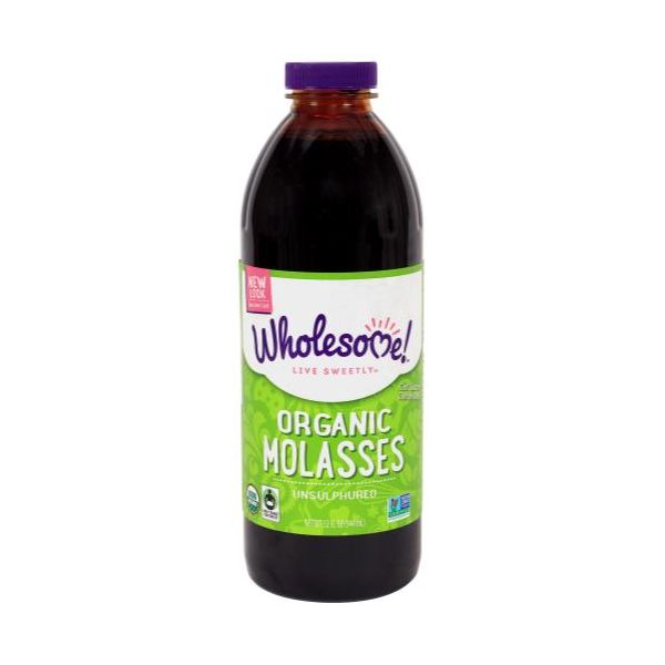 Wholesome Sweetener Certified Organic Molasses Quart