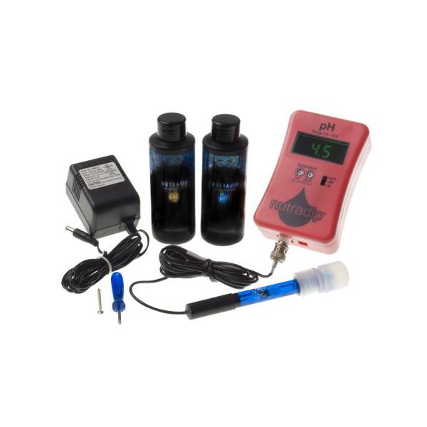 Future Harvest Nutradip pH Meter Dual Power AC DC