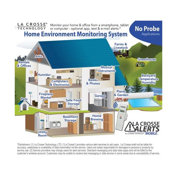 La Crosse Add-on Temperature & Humidity Sensor