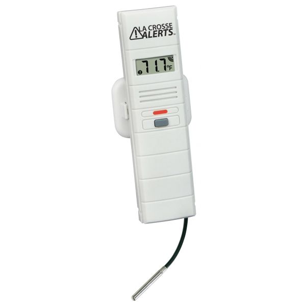 La Crosse Add-on Temperature & Humidity Sensor w- 6 ft Detachable Wet Temperature Probe