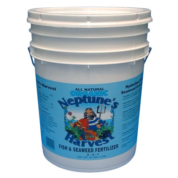 Neptune's Harvest Fish & Seaweed Fertilizer 5 Gallon