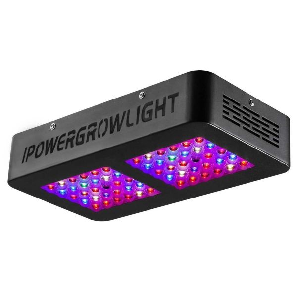 iPower 300W LED Grow Light Full Spectrum for Indoor Plants Veg and Flower