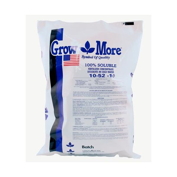 Grow More Water Soluble (10-52-10) 25 lb