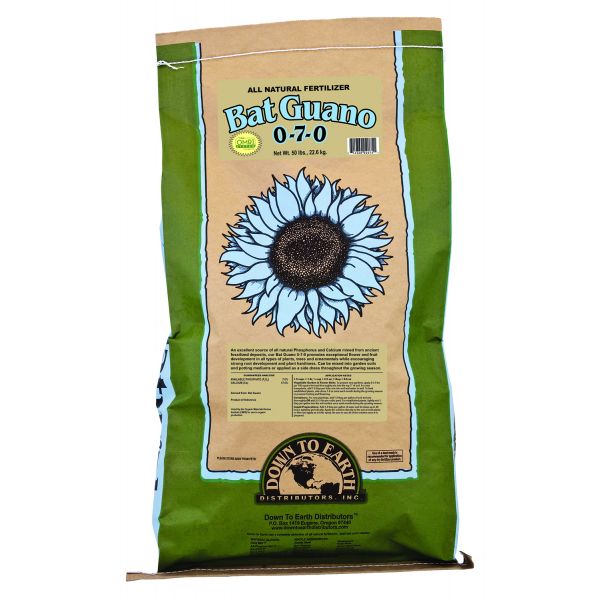 Down To Earth High Phosphorus Bat Guano - 50 lb