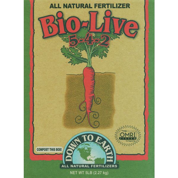 Down To Earth Bio-Live - 5 lb