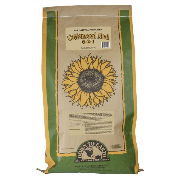 Down To Earth Cottonseed Meal - 50 lb