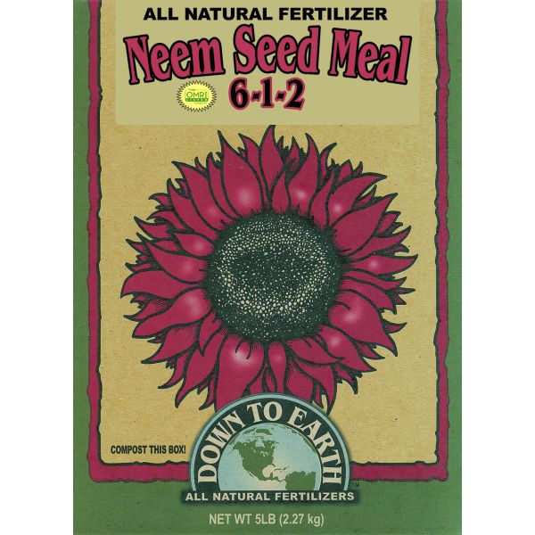 Down To Earth Neem Seed Meal - 5 lb