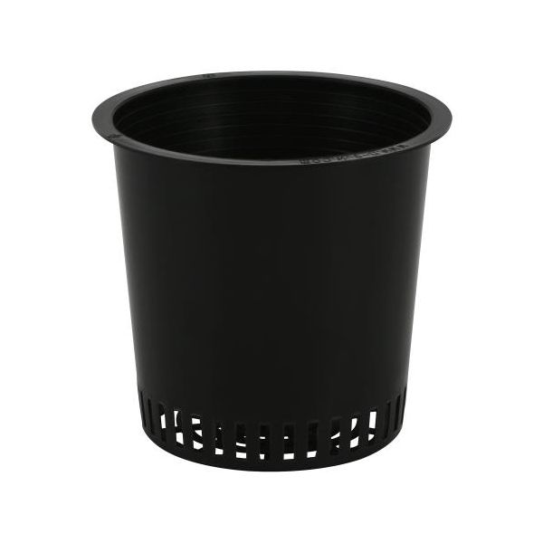 Premium Black Mesh Pot 6 in