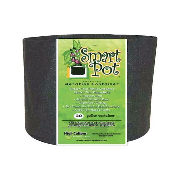 Smart Pot Black 20 Gallon