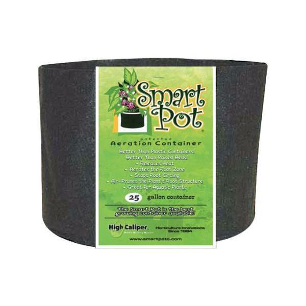 Smart Pot Black 25 Gallon