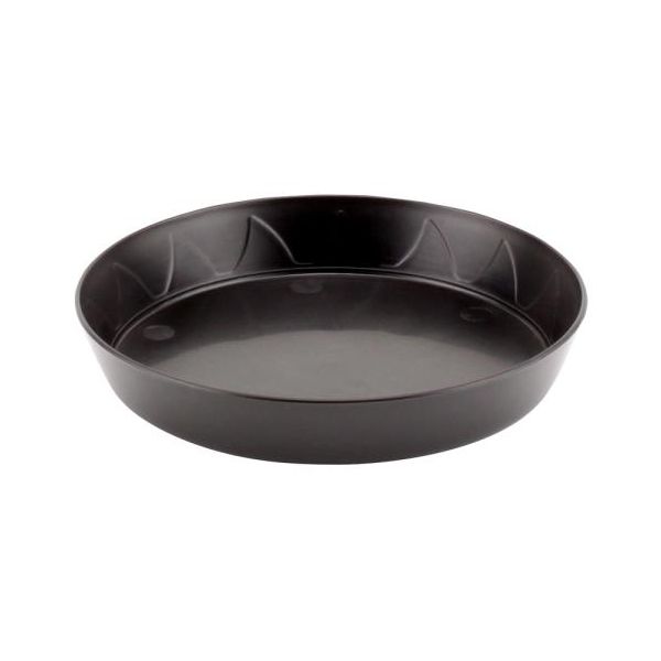 Gro Pro Heavy Duty Black Saucer - 6 in