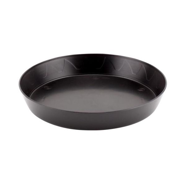 Gro Pro Heavy Duty Black Saucer - 8 in