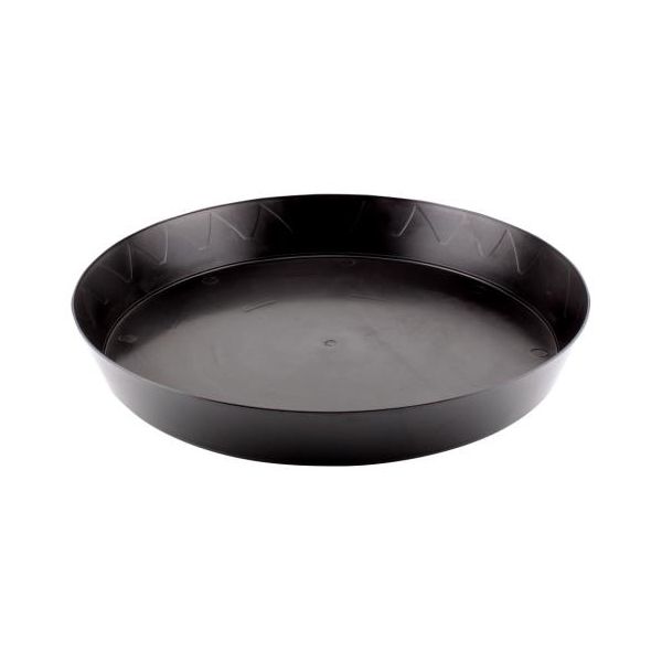 Gro Pro Heavy Duty Black Saucer - 14 in