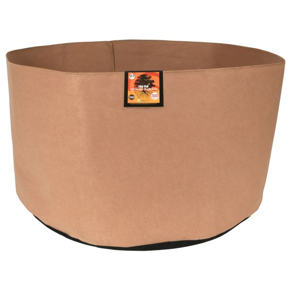 Gro Pro Essential Round Fabric Pot-Tan 300 Gallon