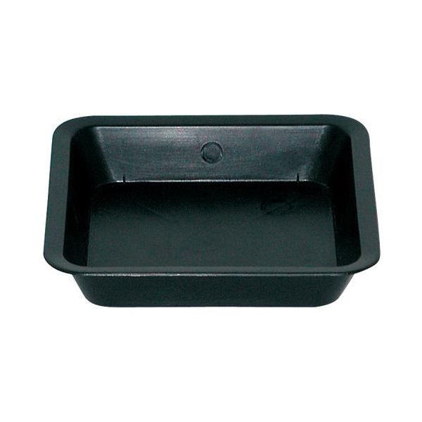 Black Square Saucer for 1-2 Gallon Pot