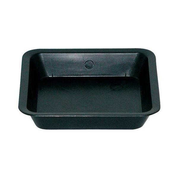 Black Square Saucer for 1 Gallon Pot