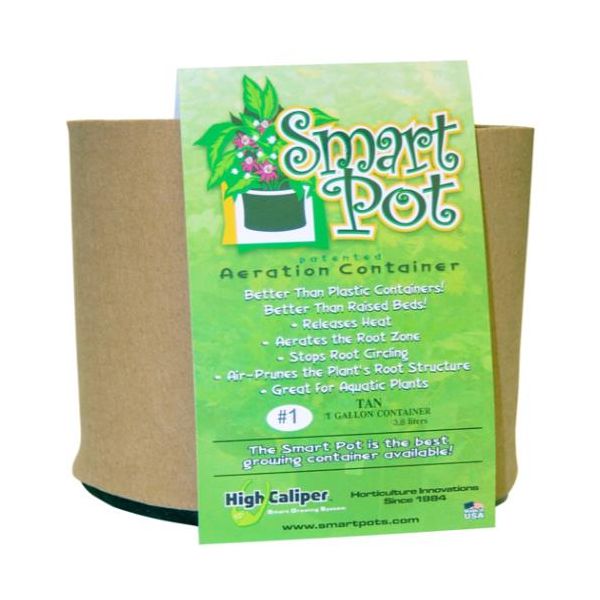 Smart Pot Tan 1 Gallon